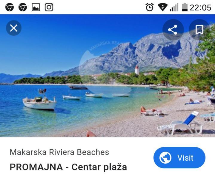 Top Studio 9 Makarska Rivijera 普罗马尼亚 外观 照片